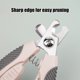 thumbnail image 4 of Metal Nail Clippers Pet Supplies Fishtail Nail Clippers Nail Clippers For Dogs And Cats Pet Manicure Tools Nail Clippers, 4 of 6