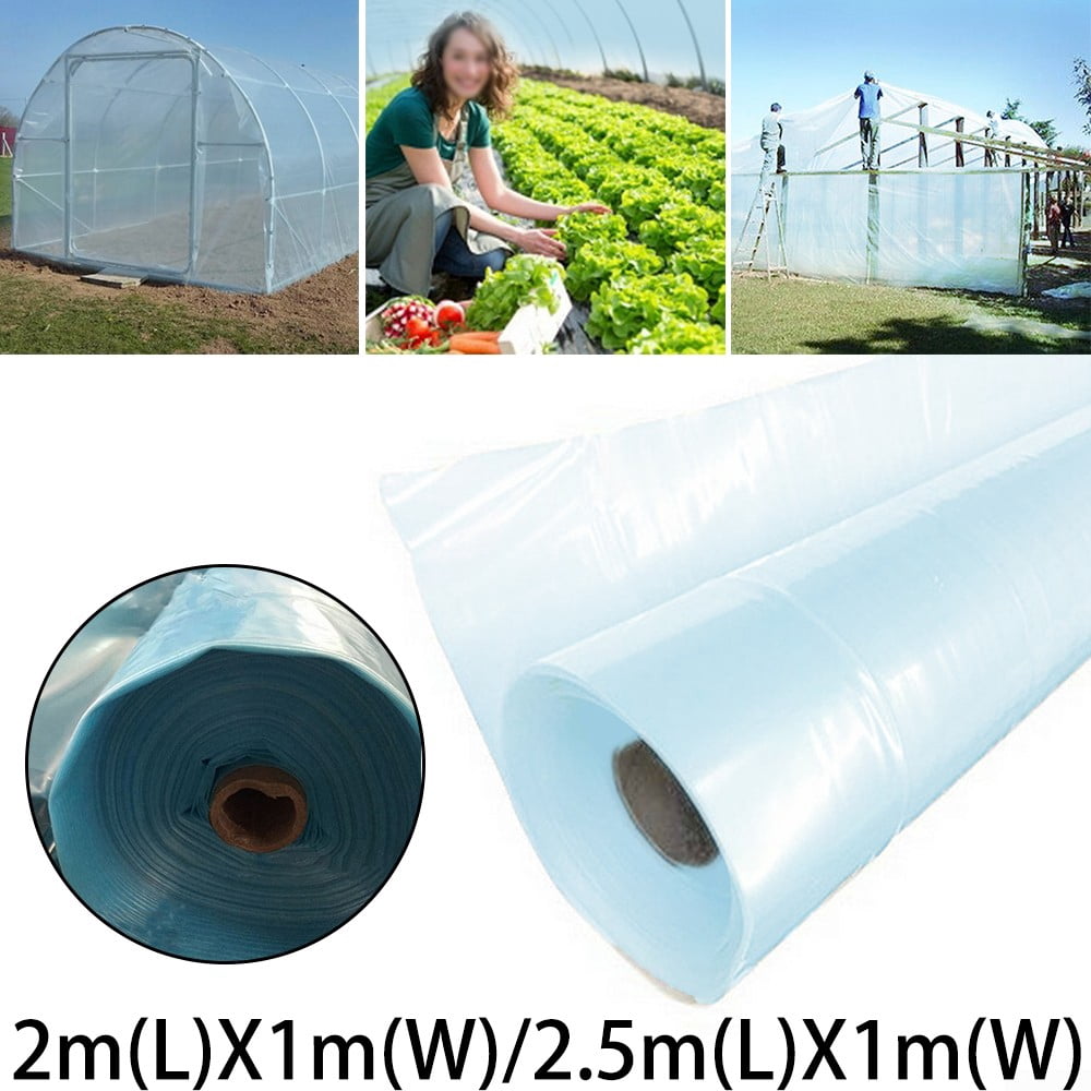 Polly Tunnel Polythene Sheet Cover Greenhouse Foil Horticultural