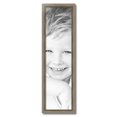 thumbnail image 2 of ArtToFrames 9" x 34" Regency Silver Picture Frame, 9x34 inch Silver Wood Poster Frame (WOM-5023),  Pack, 2 of 7