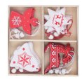 thumbnail image 4 of 12pcs Christmas Decoration Tree Hanging Pendant Home Party Christmas Small Ornament, 4 of 21