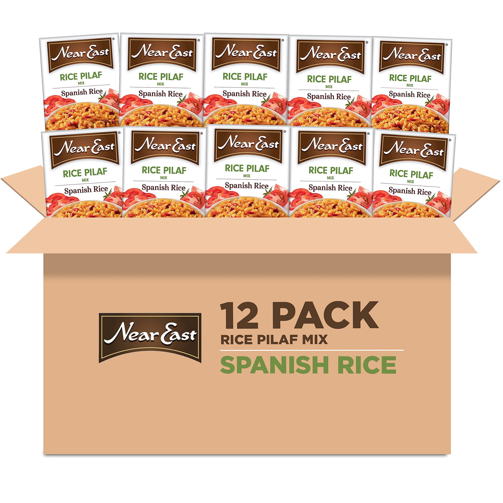 Near East Rice Pilaf Mix Spanish Rice (Pack of 12 Boxes)