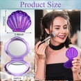 thumbnail image 2 of Espejo de mano compacto Barydat Seashell, juego de 24 unidades con bolsa de organza, 2 of 6