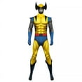 thumbnail image 4 of X-Men '97 Wolverine DC Comic Jumpsuit Cosplay Custome Outfit Mask/Claw Men Set, 4 of 5