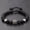 Lava Silver, variant on Charm Men's Natural Lava Stone Zircon Micro Pave Round Beaded Macrame Bracelets-Howlite Gold