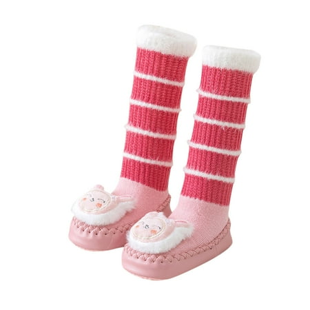 

fvwitlyh Stepping Stone Shoes Baby Children Toddler Shoes Autumn And Winter Boys And Girls Cute And Light up Toddler Girls Shoes