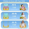 thumbnail image 3 of G TALECO GEAR Foldable Toddler Swing, 2 in 1 Swing Sets for Backyard, Yellow & Blue, 3 of 7