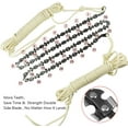 thumbnail image 3 of High Tree Limb Hand Chain Saw, Survival Camping Emergency Yard Work Flexible Chain Quick Cutting Tool for High Reach Limb 48 Inch, Avoid Tree Jams, 3 of 5