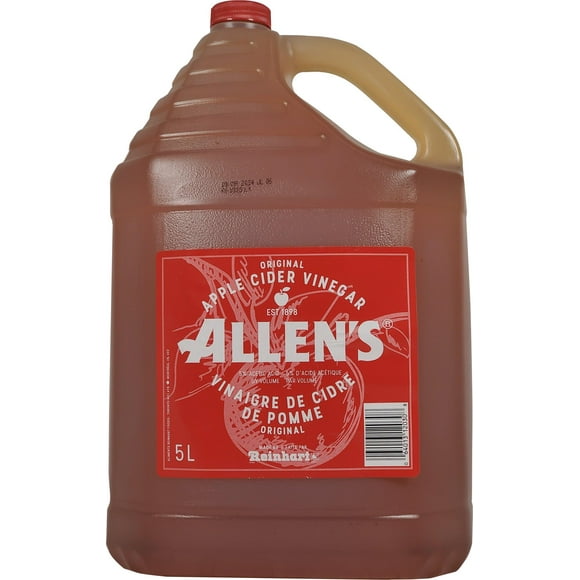 Reinhart-Allen's Apple Cider Vinegar Flip Cap - pack of 2 - 5L - All-Natural, Versatile Use, Tangy Flavor (2ct)