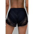 thumbnail image 3 of Women's Normal Swimwear Beach Bottom Shorts Swimsuit Drawstring Cut Out Plain Beach Wear Holiday Bathing SuitsGift, 3 of 5