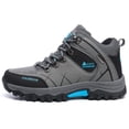 thumbnail image 2 of YOURDIARY Mens Hiking Boots Water Resistant Anti-Slip Outdoor Trekking Camping Shoes with Ankle Support, 2 of 7