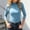 Blue, variant on Long Sleeve Shirts for Women Turtleneck Ribbed Knit Tops Stretchy Soft Slim Fitted Sweaters