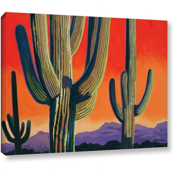 Rick Kersten "Saguaro Dawn" Gallery-Wrapped Canvas
