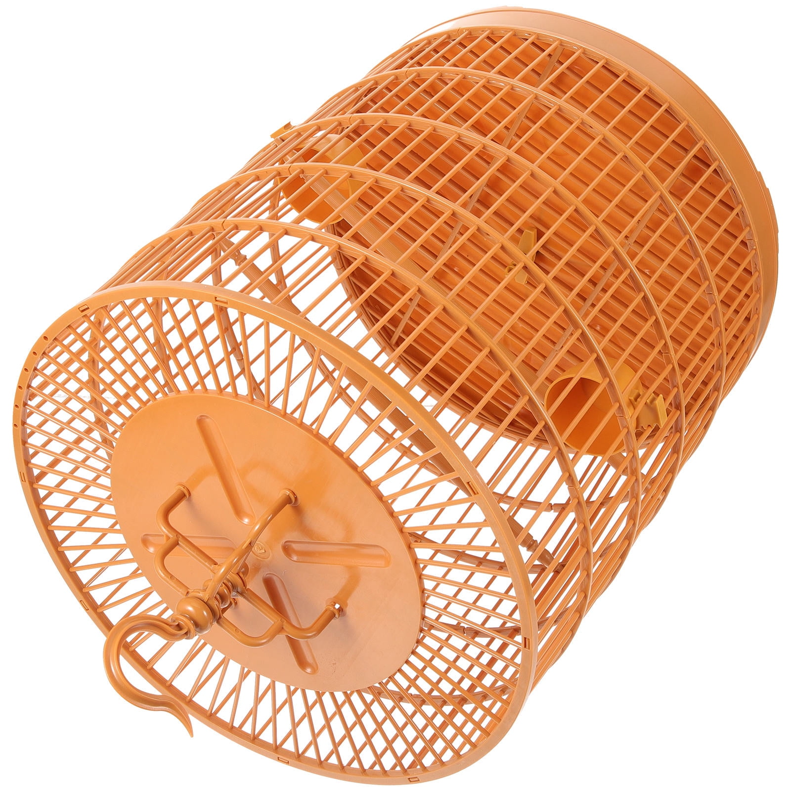 BESTYASH Stylish Yellow Plastic Bird Cage, and Habitat for Small Birds and Pets