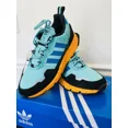 thumbnail image 2 of New Ad-id-as ZX 1K Boost Athletic Shoes Acid Mint Orange Black GX6568 Men’s Sz 9, 2 of 3