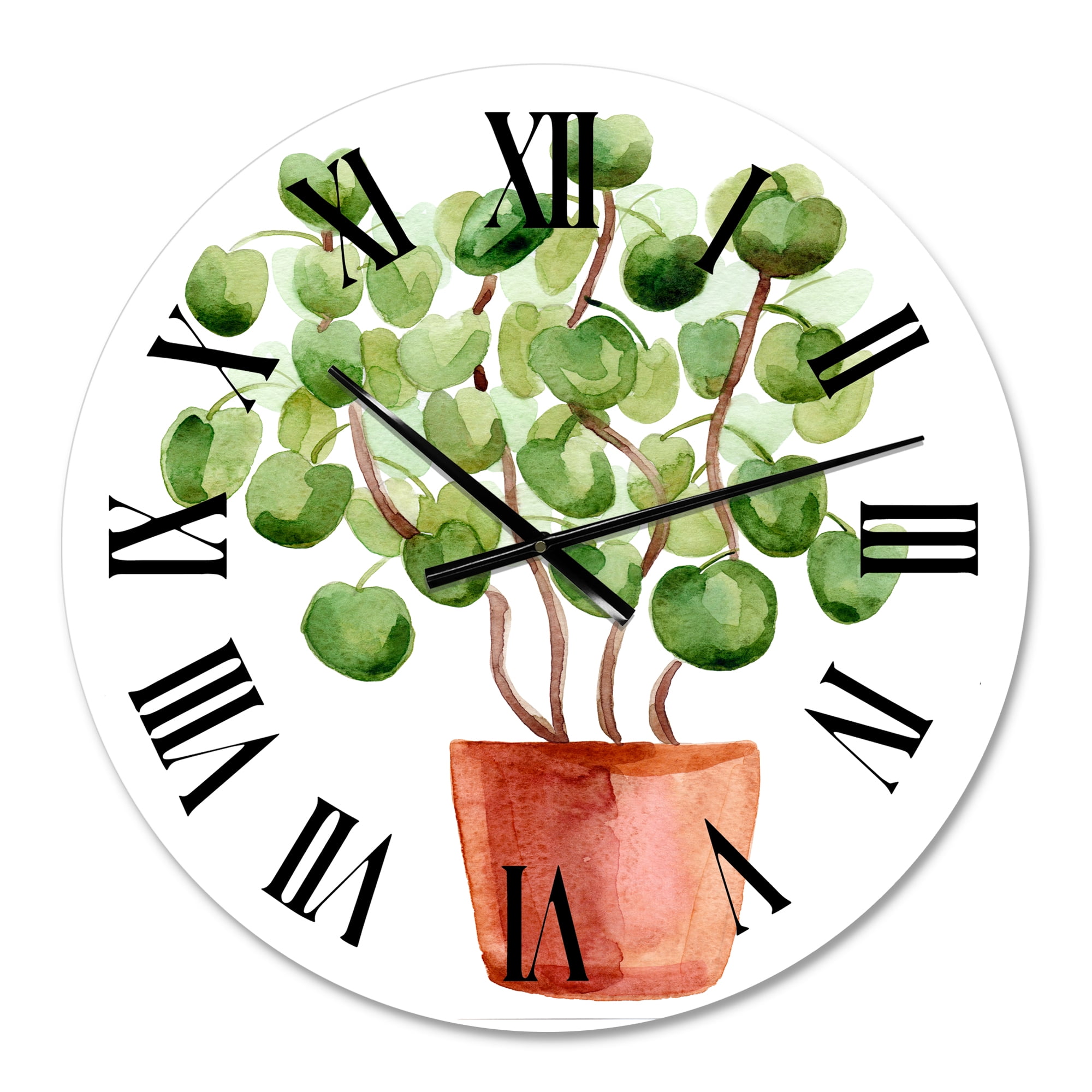 Designart 1 in Traditional Wall Clock