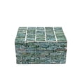 thumbnail image 4 of Turquoise Capiz Box Tabletop Decor by Ashland  - Spring Home Decor, 4 of 4