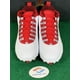 thumbnail image 2 of New OG Strike N I-K-E Jo r-dan Retro 10 Low TD Football Cleats White Red 11 CQ2072, 2 of 6