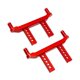 thumbnail image 5 of 2 piezas 1:16 RC Body Post Mounts Upgrade Part Aluminum Easy to Install RC Body Rojo, 5 of 9