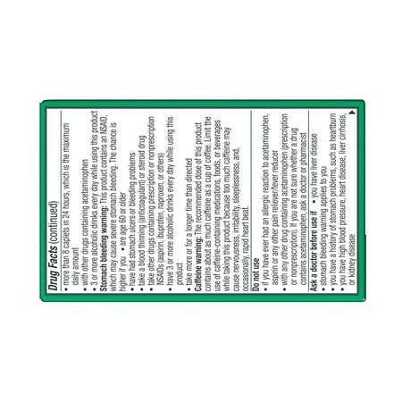 Excedrin Extra Strength Caplets – Headache Relief – 300 Count.
