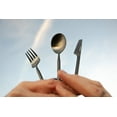 thumbnail image 6 of Portable & Reusable Stainless Steel Travel Cutlery Set (Black) - Includes Travel, 6 of 6