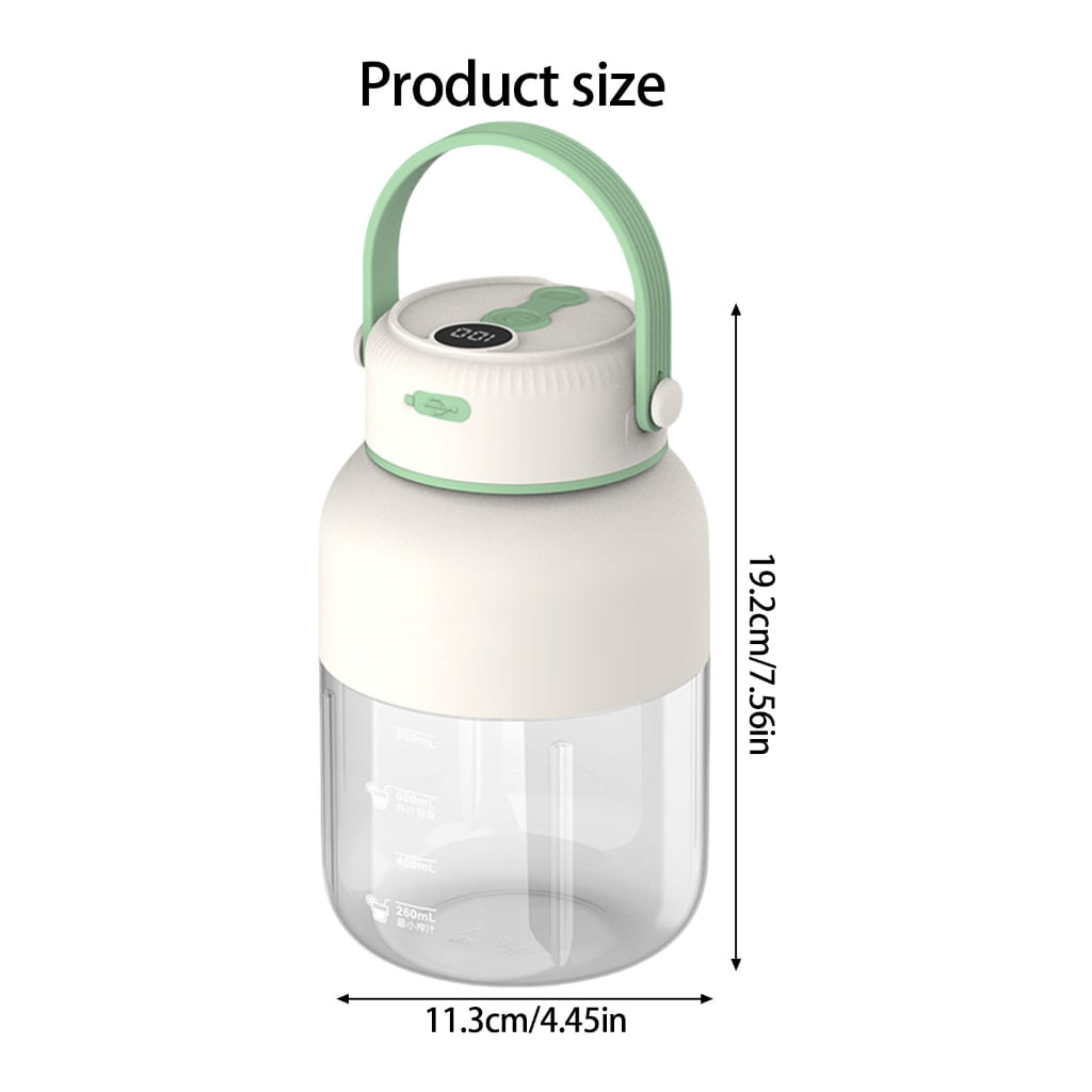Fashionable Juicer Cup with High Efficiency Motor LED Battery Display Blender