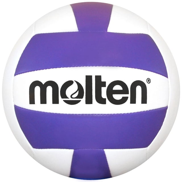 Pelota de Voleibol Molten Púrpura Blanco Tamaño y Peso Oficial