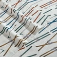 thumbnail image 5 of Eddie Bauer Ski Line White Cotton Flannel 3 Piece Sheet Set, Twin, 5 of 5