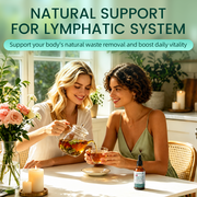 Lymphatic Support Drops, 11-In-1 Organic Lymphatic Cleanse for Immune Support & Liver Health,2 fl oz