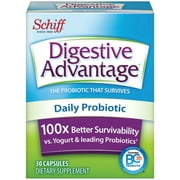 Digestive Advantage Daily Probiotic Capsules, 30 ct (Pack of 4)