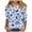 Multicolor Plus Size Blouse for Women_c, variant on CYMMPU 3/4 Sleeve Blouses for Women Dressy Casual Crew Neck Spring Tops Loose Fit Floral Printed Summer Fashion Shirts Tunic Tops Lightweight Basic T-Shirts Multicolor XXXL