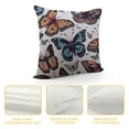 thumbnail image 4 of GOSMITH  Boho Throw Pillow Covers, Soft Short Plush Decorative Pillowcase for Chair/Bed/Couch, Month Moth, 4 of 5