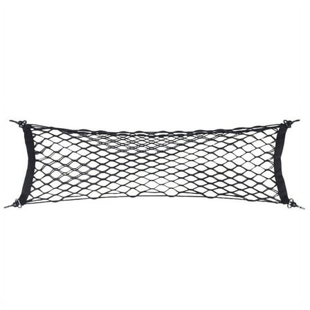 Car Trunk Luggage Net Rear Cargo Mesh Net Storage Elastic Holder for W447 Metris Truck Parts,1 x Car Cargo Net 1 set x Accessory,Black