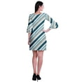 thumbnail image 4 of Moomaya Robe Courte Imprimée pour Femmes, Manches Évasées, Coupe Droite, Robes pour Femmes, Vêtements d'Été Décontractés, 4 of 6