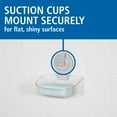 thumbnail image 5 of Mainstays Wall-Mounted Suction Soap Dish, Easy to Install, No Tools Needed, Clear, 5 of 10