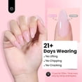 thumbnail image 4 of Beetles Builder Gel for Nails, Jelly Pink 30g 9 in 1 HEMA-Free Hard Gel for Nail Extensions and Strengthening, 4 of 6