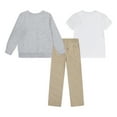 thumbnail image 2 of Levi's Toddler Boys 3pc Cardigan Tee & Pant Set, Sizes 4-7, 2 of 6