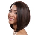 thumbnail image 4 of Nueva Peluca de Cabello Corto para Mujer Peinado Moldeador de Rostro Cabello Castaño con Degradado, 4 of 9