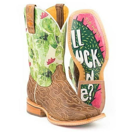 

Women’s Tin Haul Cacstitch Boots Handcrafted Tan