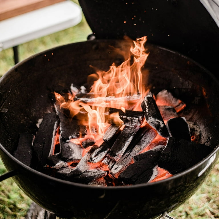 Weber lump charcoal top