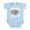 Sky Blue, variant on CafePress - Mud Monster Infant Bodysuit - Baby Light Bodysuit, Size Newborn - 24 Months