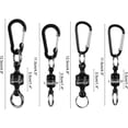 thumbnail image 2 of HUGFEGWE Magnetic Net Keychain, Quick Release Key Ring Holder, Detachable Key Chain Clip Connector for Fly Fishing U2537-31053, 2 of 7
