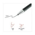 thumbnail image 7 of Universal UNV15520 0.7 mm Fine Retractable Ballpoint Pen - Black (1 Dozen), 7 of 7