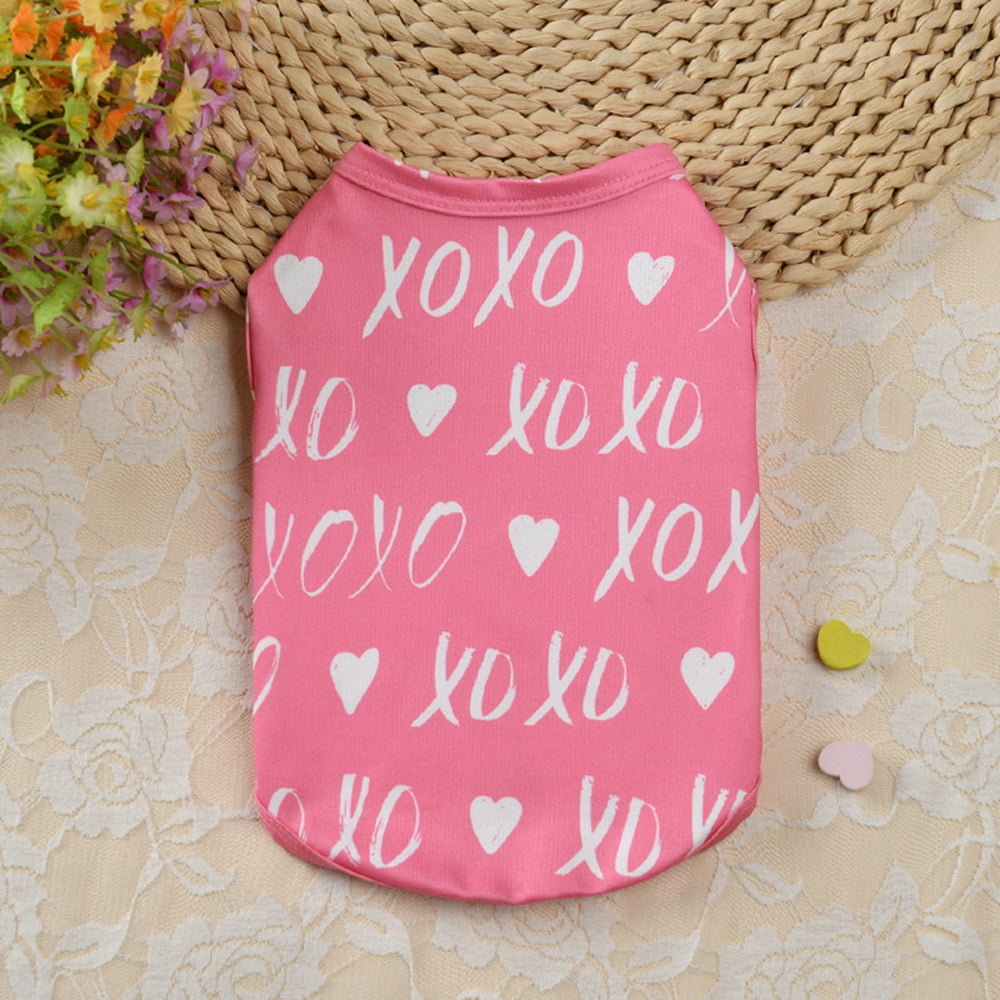 Pet Clothes Valentine s Day Love Heart Dog Vest Lovely Doggy T Shirts pet-clothes-valentine-s-day-love-heart-dog-vest-lovely-doggy-t-shirts