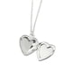 thumbnail image 1 of Collar,Collar con foto de corazón Collar con foto de corazón de plata Collar con medallón de foto Creado magistralmente Jadeshay A, 1 of 8