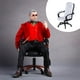 Shangren 1:6 Dollhouse Miniature Male Soldier Swivel Chair Chaises de Bureau Blanc 7.67x4.33x4.33inch – image 3 sur 7