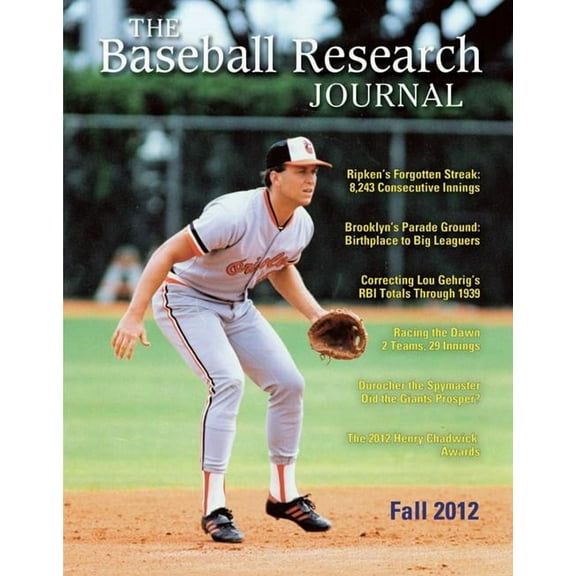 Baseball Research Journal (BRJ), Volume 41 #2 (Paperback)