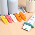 thumbnail image 2 of SHISUYAN 6pcs Toothpaste Tube Squeezer Toothpaste Dispensing Tool Multipurpose Manual Tube Squeezing Tool, 2 of 8