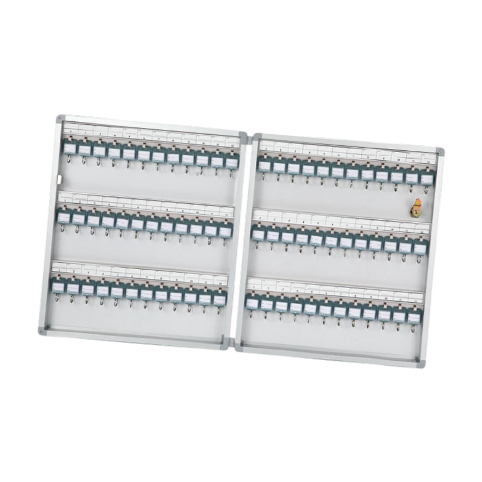 figatia 72 Position Key Lock Box Key Management Keeper Box Wall Mount Locking Key Cabinet Key Box for Repair Shops Garage Companies