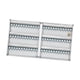 thumbnail image 2 of Caja de almacenamiento de llaves shamjiam con cerradura de 72 posiciones Organizador montado en la pared, 2 of 8