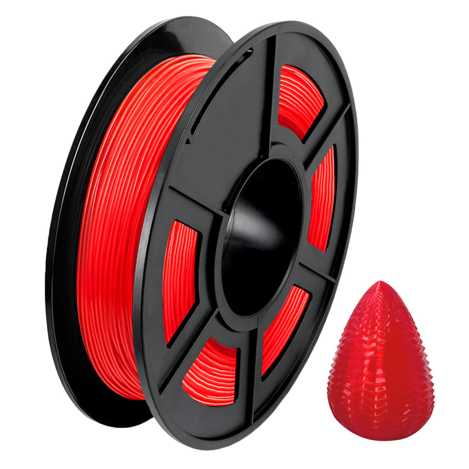 0.02 mm 3D Printing Filament,1.1LBS / SUNLU 3D Printer Filament TPU,TPU Filament 1.75 mm,Low Odor Dimensional Accuracy 0.5KG Spool,Blue TPU 